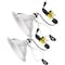 Ipower Simple Deluxe 2-PACK Clamp Lamp Light w/ 8.5-Inch Reflector, UL Listed, 2PK HIWKLTCLAMPLIGHTMX2 - alternate 1